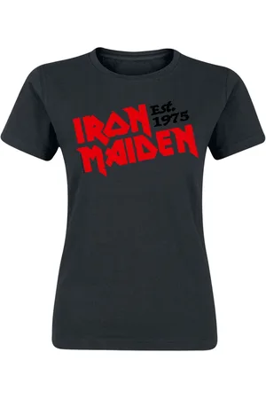 Iron Maiden T-paita - Est. 1975 - S- XXL - varten Naiset