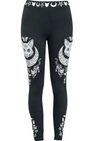 Gothicana Gootti Leggingsit - Built For Comfort - S- XL - varten Naiset