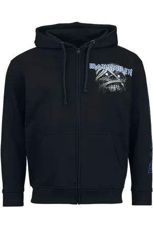 Iron Maiden Vetoketjuhuppari - Square Chain - S- XXL - varten Miehet