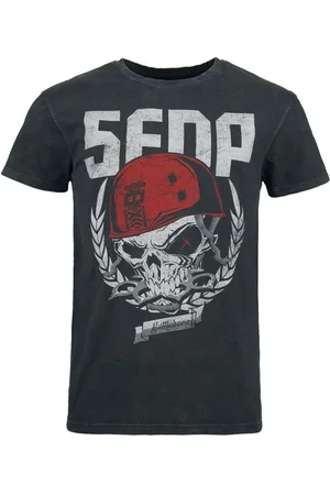 Five Finger Death Punch T-paita - Skull Battleborn - S- 4XL - varten Miehet