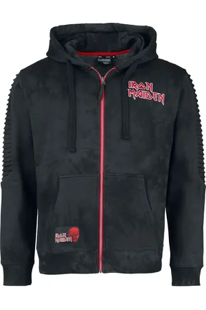 Iron Maiden Vetoketjuhuppari - EMP Signature Collection - S- XL - varten Miehet
