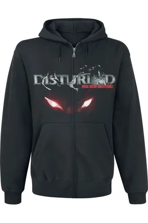 Disturbed Vetoketjuhuppari - Yep Your Sleeve - M- XXL - varten Miehet
