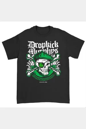 Dropkick Murphys T-paita - Skelly Eye Patch - S- XL - varten Miehet