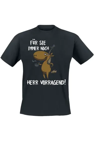 Funshirt Fun T-paita - Für sie immer noch Herr Vorragend! - M- 3XL - varten Miehet