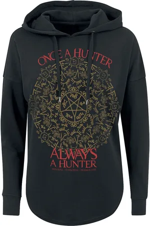 Supernatural Huppari - Once A Hunter Always A Hunter - S- L - varten Naiset