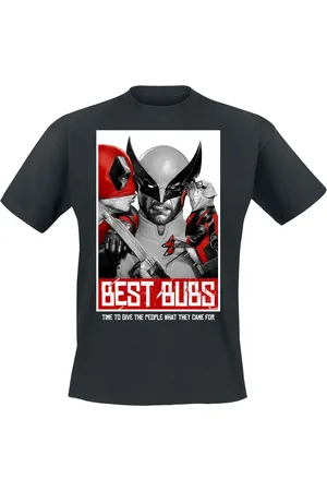 DEADPOOL T-paita - And Wolverine - Best Bubs Threesome - S- XXL - varten Miehet