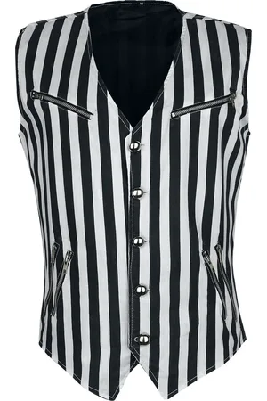 Altana Industries Gootti Liivi - Strips Vest - S- XXL - varten Miehet