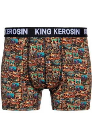 King kerosin Rockabilly Bokserit - Seventies Boxershorts - S- XXL - varten Miehet