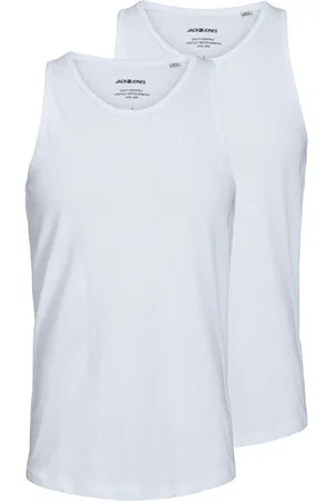 JACK & JONES Tank-toppi - JACBASIC TANKTOP 2 PACK NOOS - S- XXL - varten Miehet