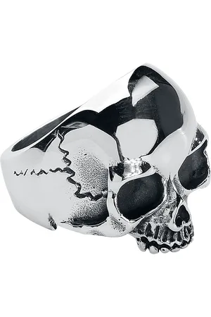 etNox hard and heavy Sormus - Skull Head - varten Miehet