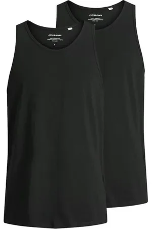 JACK & JONES Tank-toppi - JACBASIC TANKTOP 2 PACK NOOS - S- XL - varten Miehet