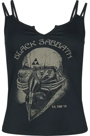 Black Sabbath Toppi - US Tour 78 - S- XXL - varten Naiset