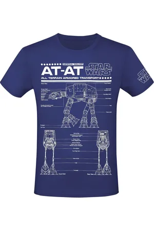 STAR WARS Disney T-paita - AT-AT Schematic - S- XXL - varten Miehet