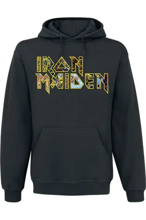 Iron Maiden Huppari - Eddies Logo - S- 5XL - varten Miehet