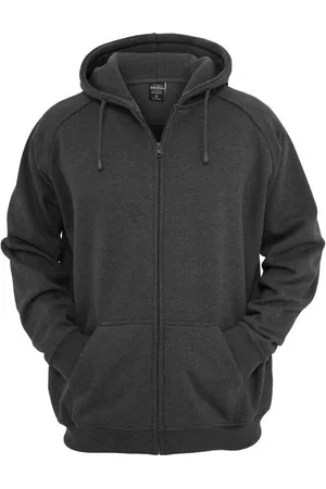 Urban classics Vetoketjuhuppari - Blank Zip Hoodie vetoketjuhuppari - S- XL - varten Miehet