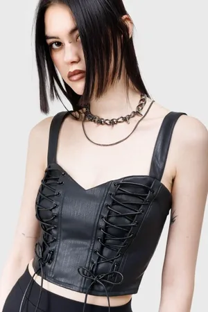 KIHILIST by KILLSTAR Gootti Toppi - Nyxian Corset - S- XXL - varten Naiset