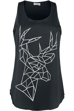 Innocent Toppi - Geometric Deer Vest - S- XXL - varten Naiset