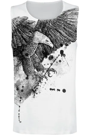 Outer Vision Tank-toppi - Eagle Attack - S- 4XL - varten Miehet
