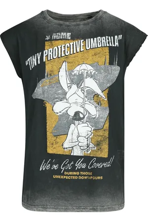 LOONEY TUNES Tank-toppi - Coyote - Tiny Protective Umbrella - S- 3XL - varten Miehet