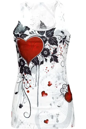 Innocent Toppi - Rose Heart - S- XL - varten Naiset