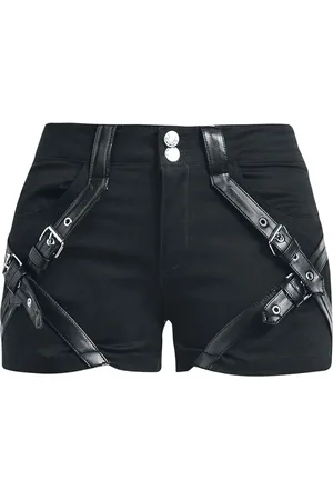 Chemical Black Hotpantsit - Cara Shorts - 27- 31 - varten Naiset