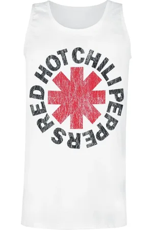 Red Hot Chili Peppers Tank-toppi - Distressed Logo - S- 3XL - varten Miehet