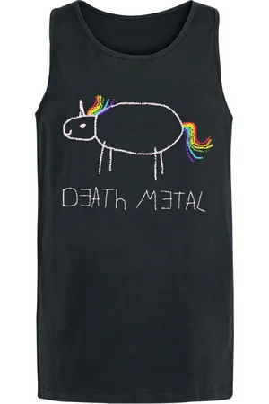Funshirt Fun Tank-toppi - Death Metal - M- 3XL - varten Miehet