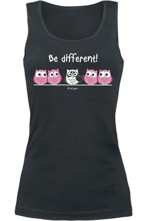BE DIFFERENT Fun Toppi - Metal - S- XXL - varten Naiset