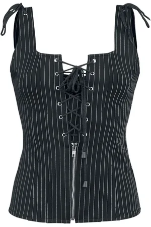 Gothicana Gootti Toppi - Viola - S- XXL - varten Naiset