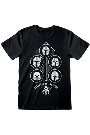 STAR WARS Disney T-paita - The Mandalorian - Strength is Survival - S- XXL - varten Miehet