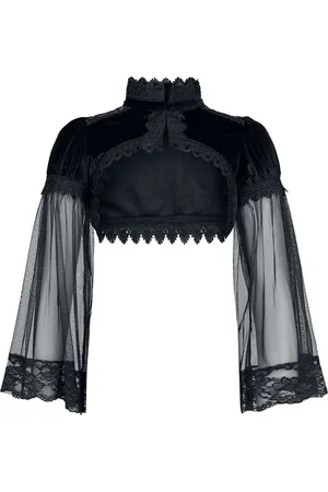 Gothicana Gootti Bolero - Dark Whimsy Romance - S- XXL - varten Naiset