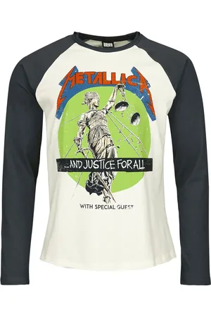 Metallica Pitkähihainen paita - Amplified Collection - And Justice For All - S- 3XL - varten Miehet
