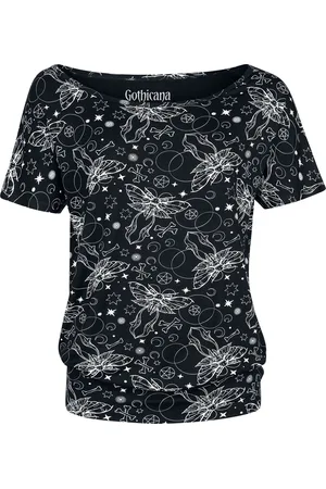 Gothicana Gootti T-paita - S- XXL - varten Naiset