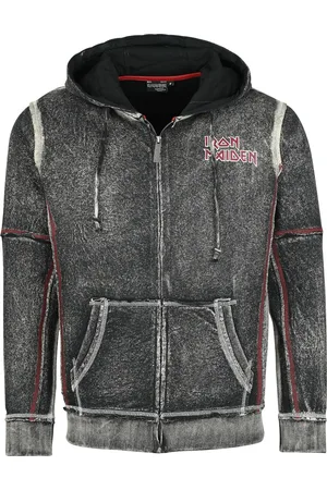 Iron Maiden Vetoketjuhuppari - EMP Signature Collection - S- XXL - varten Miehet