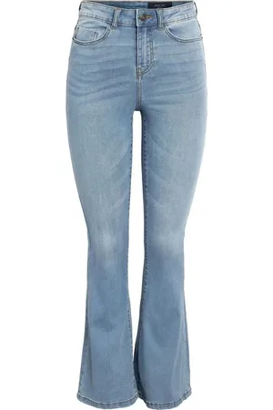 Noisy May Farkut - NMSALLIE HW FLARE JEAN VI162LB FWD NOOS - W25L32- W30L32 - varten Naiset