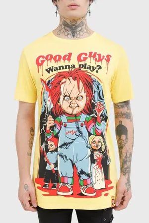 Killstar T-paita - Chucky - Die Mörderpuppe - Play Pals Toys T-Shirt - S- XL - varten Miehet