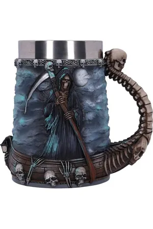 Nemesis Now Gootti Oluttuoppi - River Styx Tankard - varten