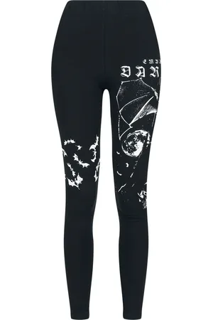 Gothicana Leggingsit - Leggingsit all-over-painatuksella - S- XXL - varten Naiset