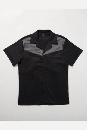 Chet Rock Rockabilly Lyhythihainen kauluspaita - Direwolf Bowling Shirt - S- XXL - varten Miehet