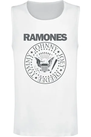 RAMONES Tank-toppi - Crest - S- 3XL - varten Miehet