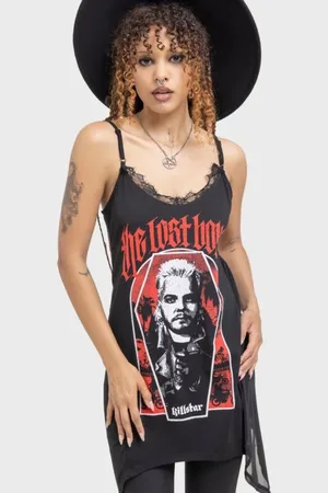 Killstar Gootti Lyhyt mekko - The Lost Boys - Boardwalk Cami Dress - XS- XL - varten Naiset