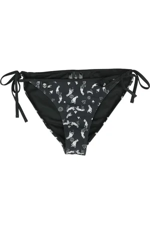 Gothicana Gootti Bikinialaosa - Bikinialaosa mystisillä symboleilla - S- XXL - varten Naiset