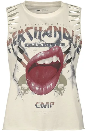 EMP Tank-toppi - Tank Top With Vintage Print - XS- XXL - varten Naiset