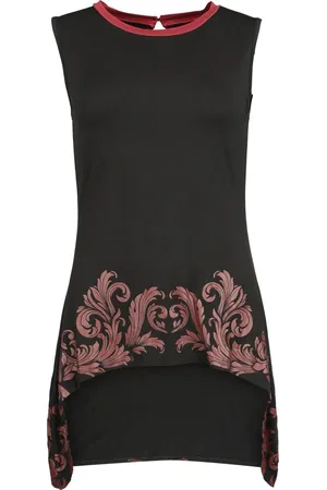 EMP Toppi - Toppi ornamenttipainatuksilla - S- XL - varten Naiset