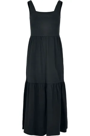 Urban classics Pitkä mekko - Ladies Long Valance Summer Dress kesämekko - S- 5XL - varten Naiset