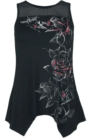 Alchemy Toppi - Bleeding Rose - S - varten Naiset