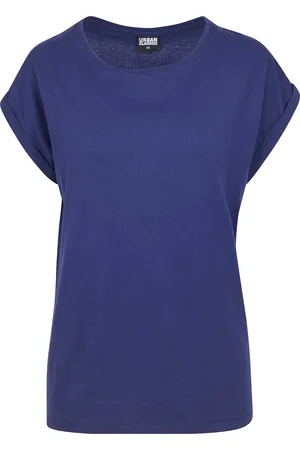 Urban classics T-paita - Ladies Extended Shoulder Tee T-paita - XS- L - varten Naiset