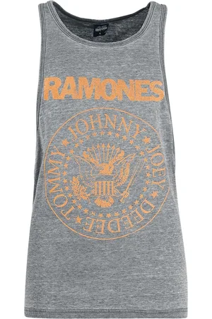 RAMONES Toppi - Monocolour Crest - XS- L - varten Naiset