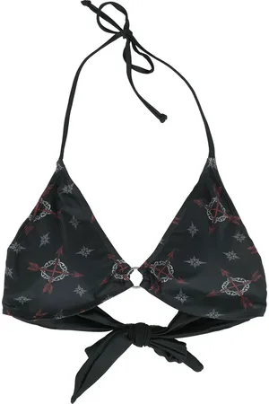 EMP Bikiniyläosa - Bikini Top With Celtic Prints - S- XXL - varten Naiset