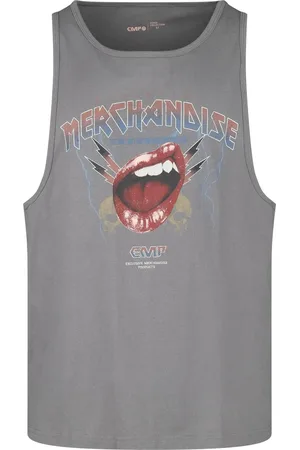 EMP Toppi - Tank Top With Vintage Print - S- XXL - varten Miehet